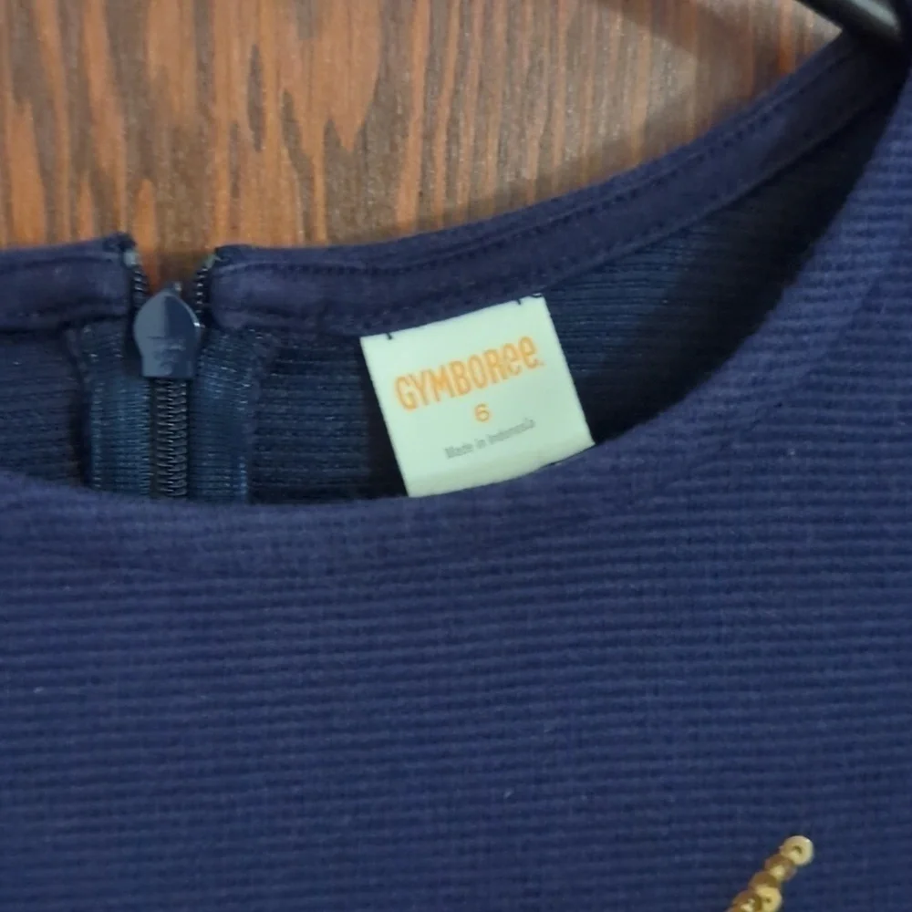 Gymboree blue sequin
